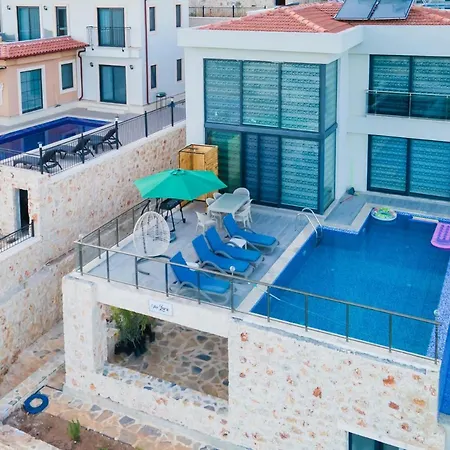 Outstanding With Sauna Private Pool Mountain And Sea View Ideal For Relaxing And Fun In Villa Kaş